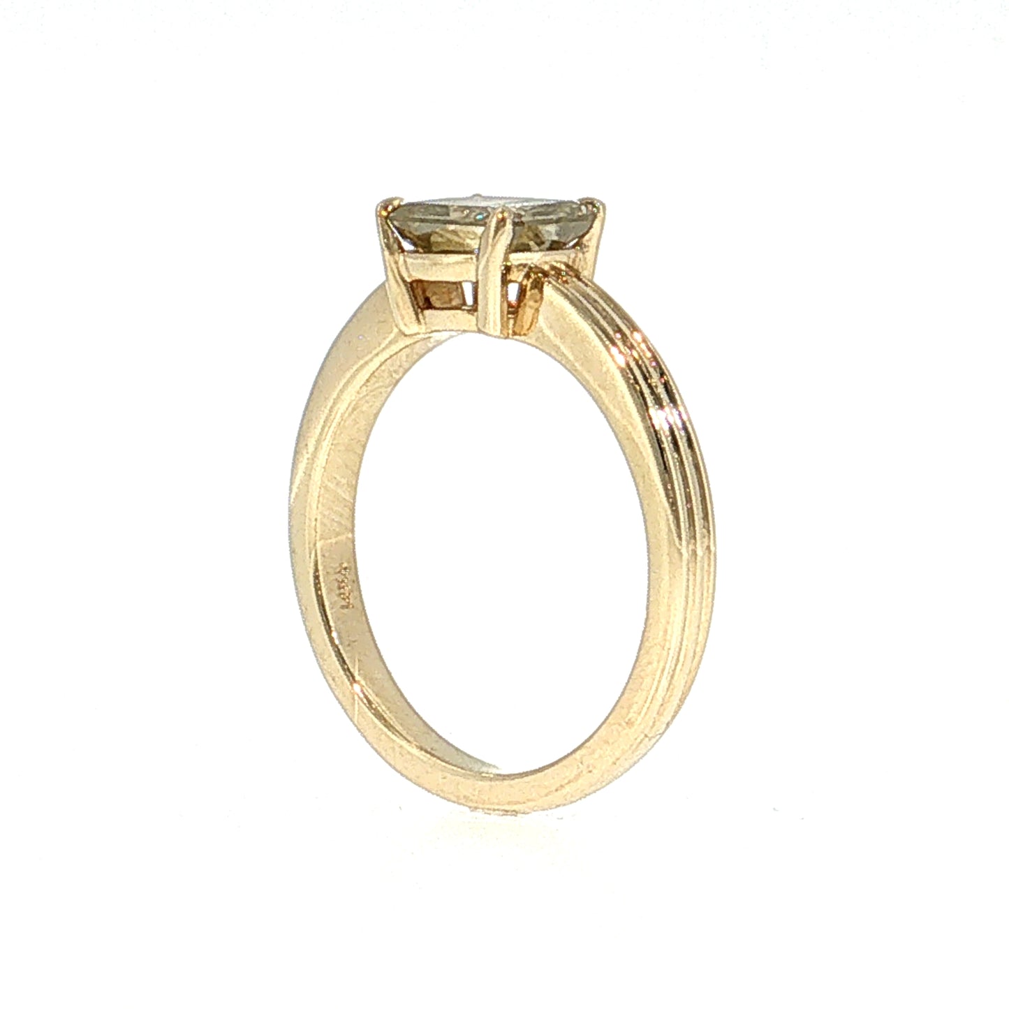 1.30 Cushion Diamond Engagement Ring 14k