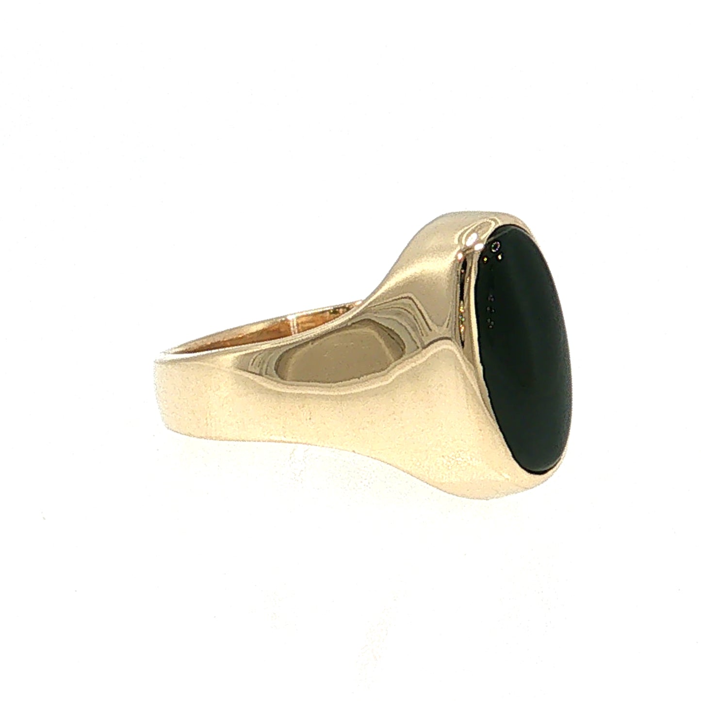 Vintage Mid-Century Onyx Men's Ring 14k