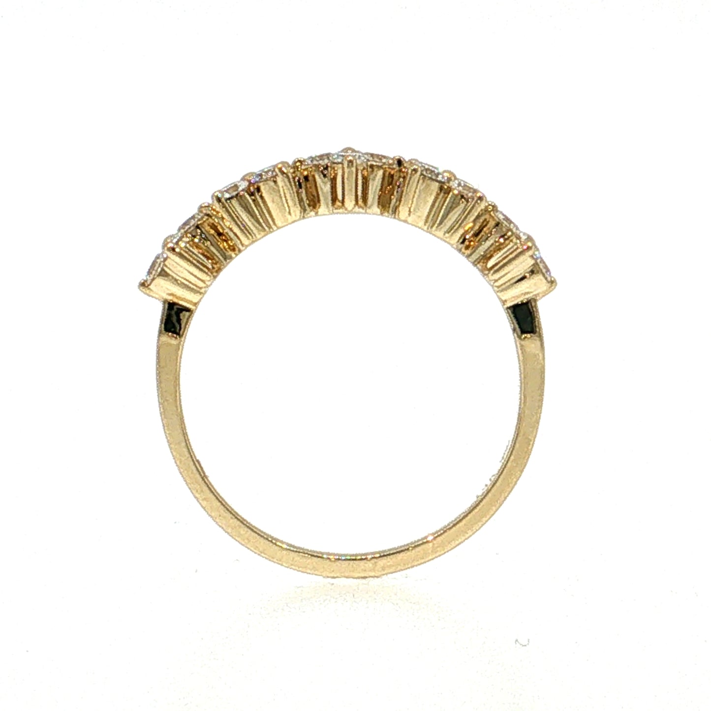 .51 Diamond Cluster Stacking Ring 14k