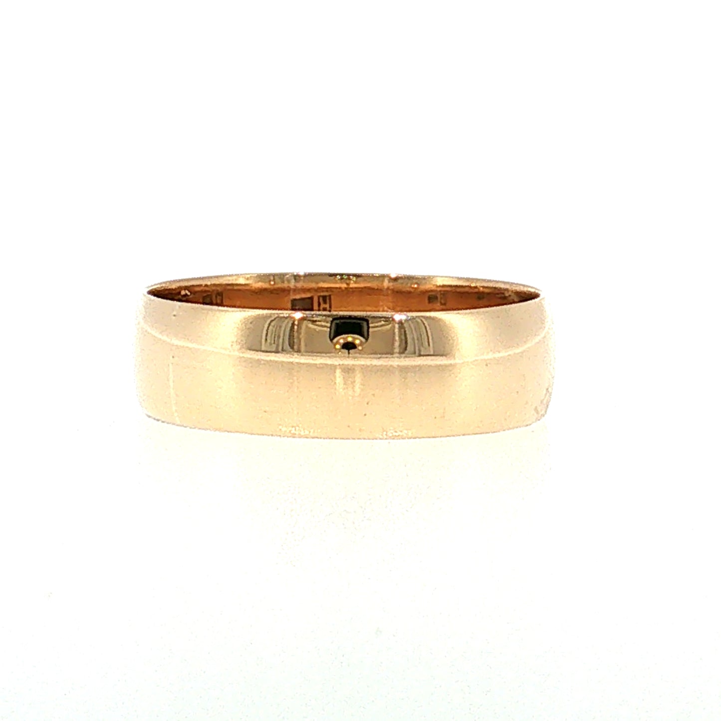 Antique Victorian Wedding Band 14k Yellow Gold