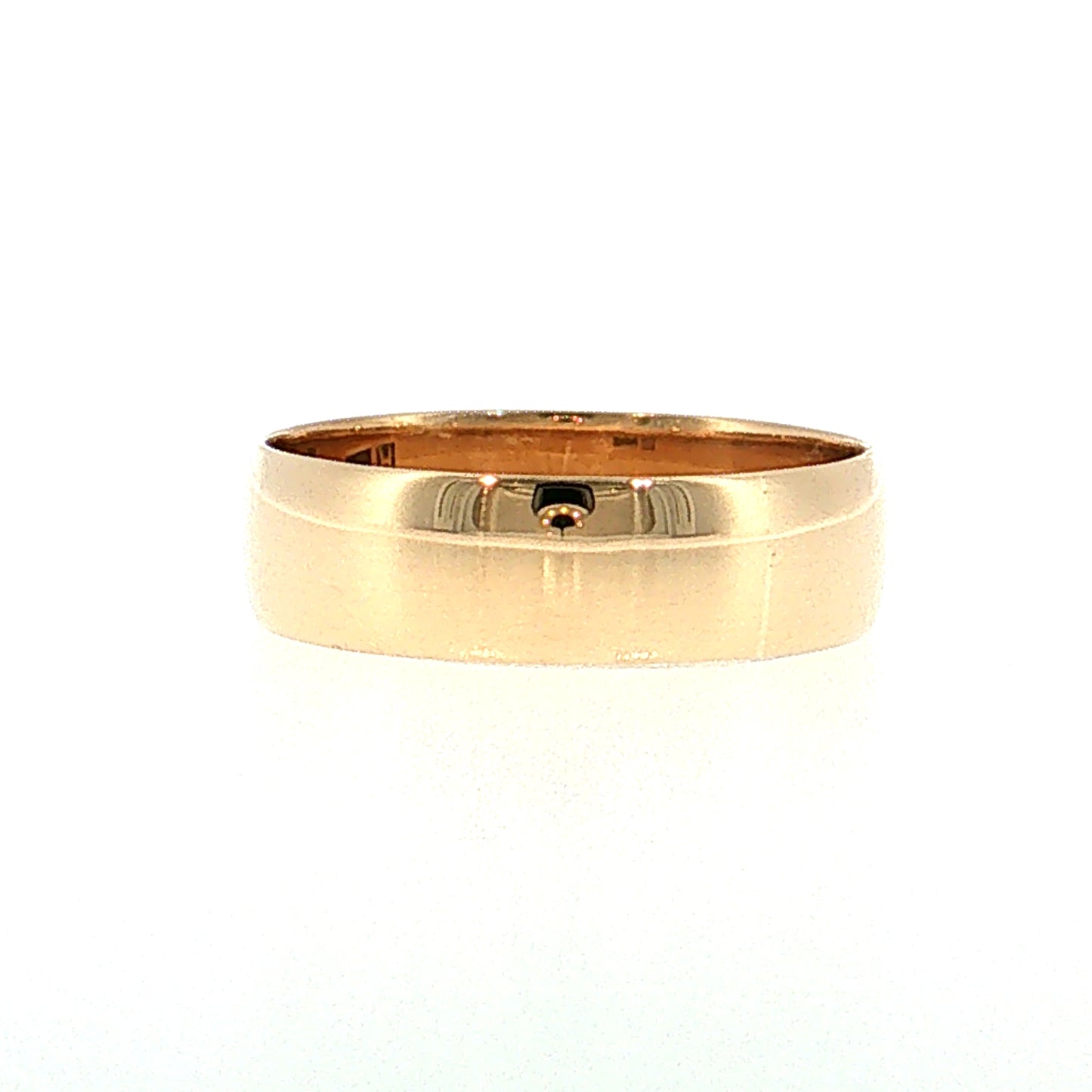 Antique Victorian Wedding Band 14k Yellow Gold