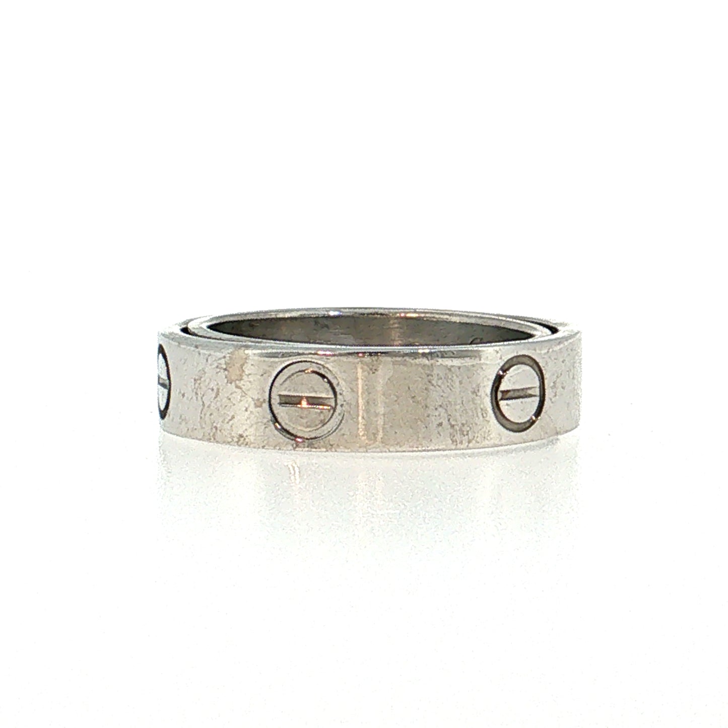 Cartier Secret Love Ring 18k White Gold