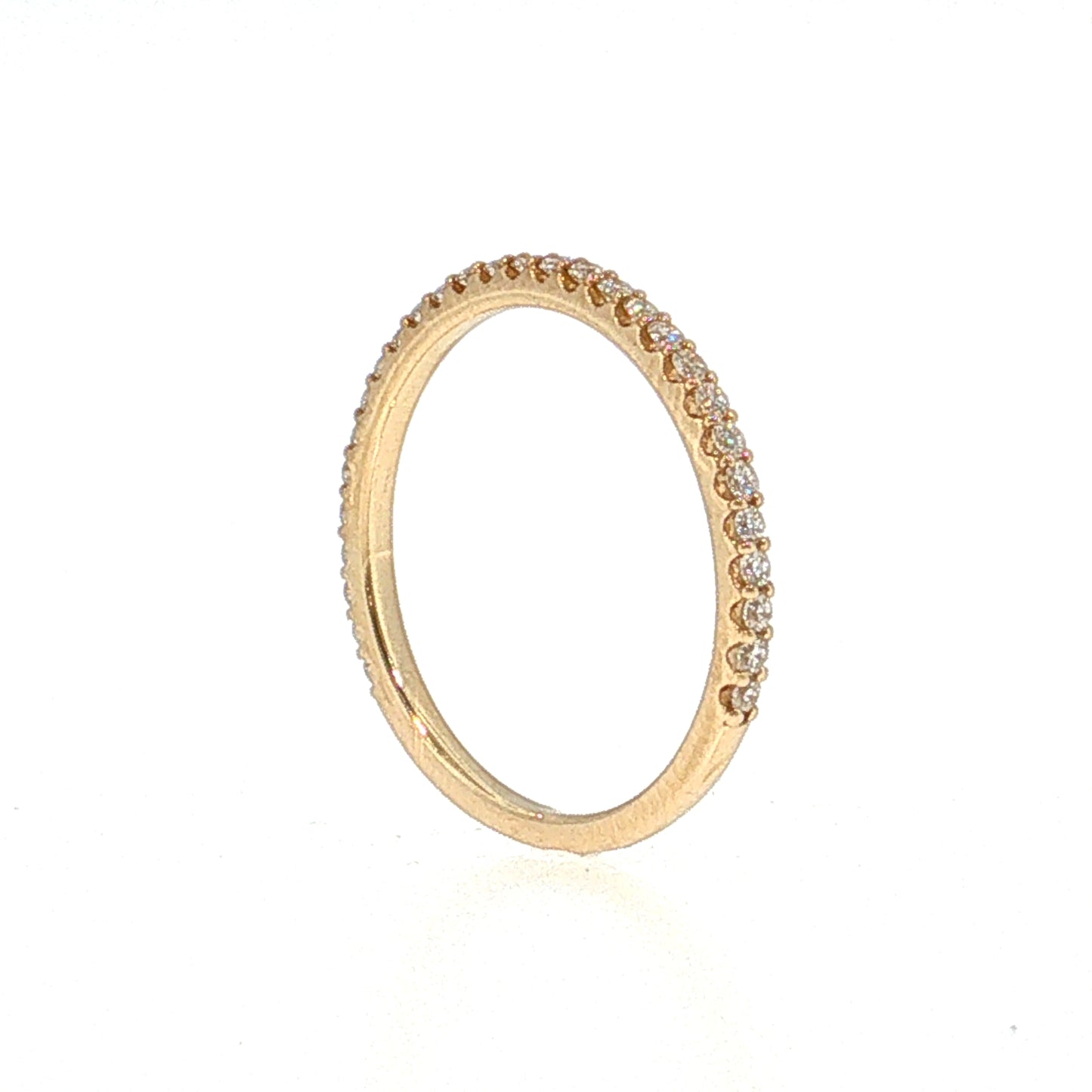 .29 Diamond Half-Eternity Wedding Band 14k