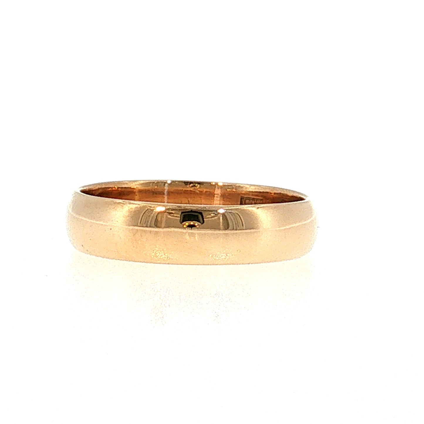 Antique Victorian Men's Wedding Band 14k Yellow Gold