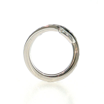 1.80 Lorenz Baumer Diamond Arrow Ring 18k White Gold