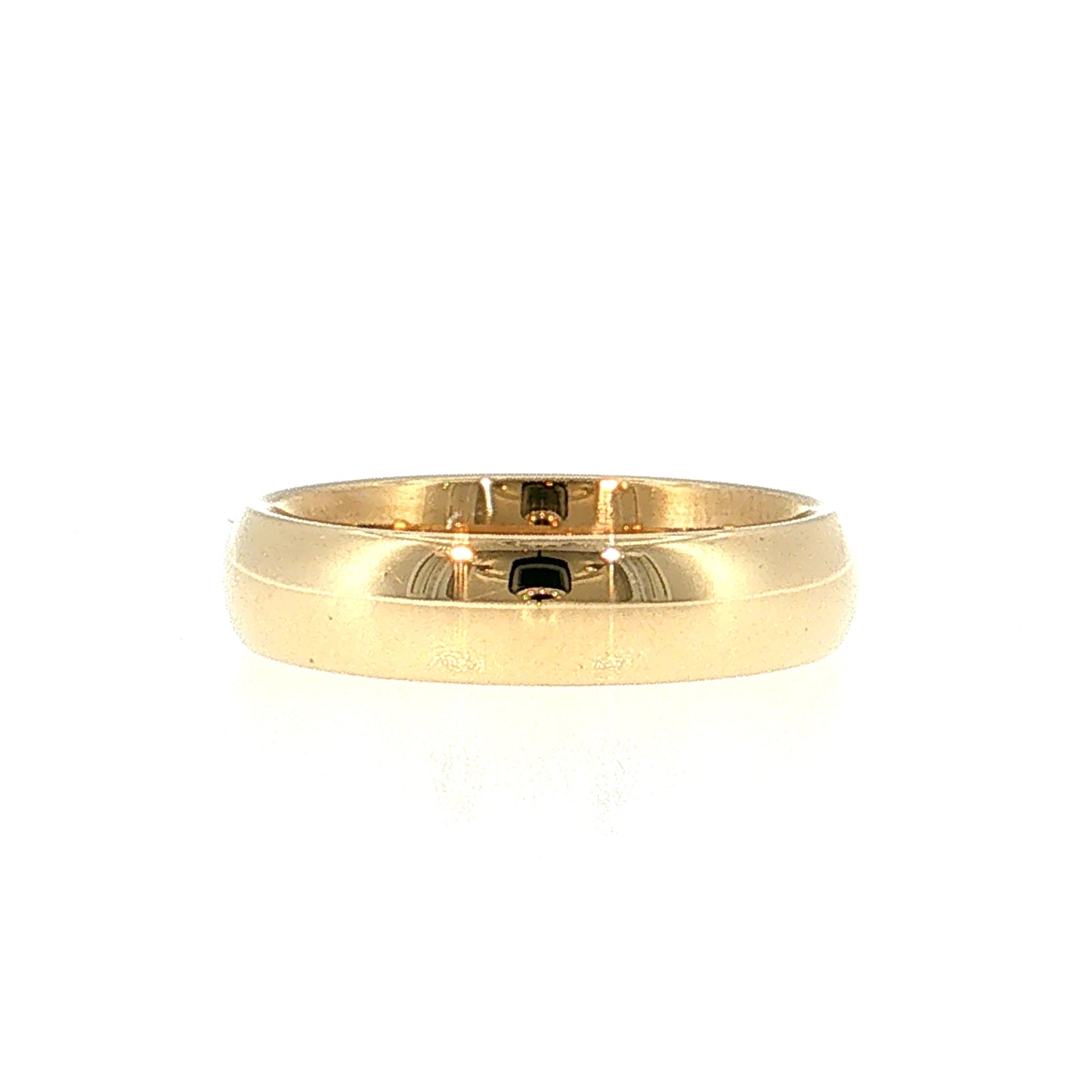 Men's Wedding Band 14k Yellow Gold