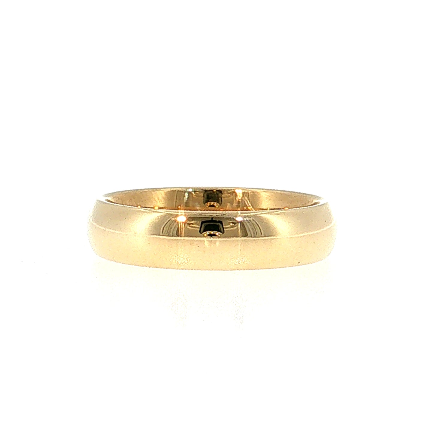 Men's Wedding Band 14k Yellow Gold