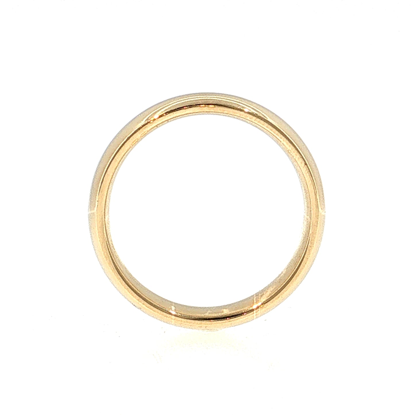 Men's Wedding Band 14k Yellow Gold