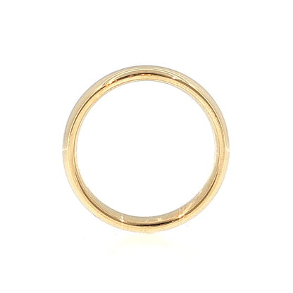 Men's Wedding Band 14k Yellow Gold