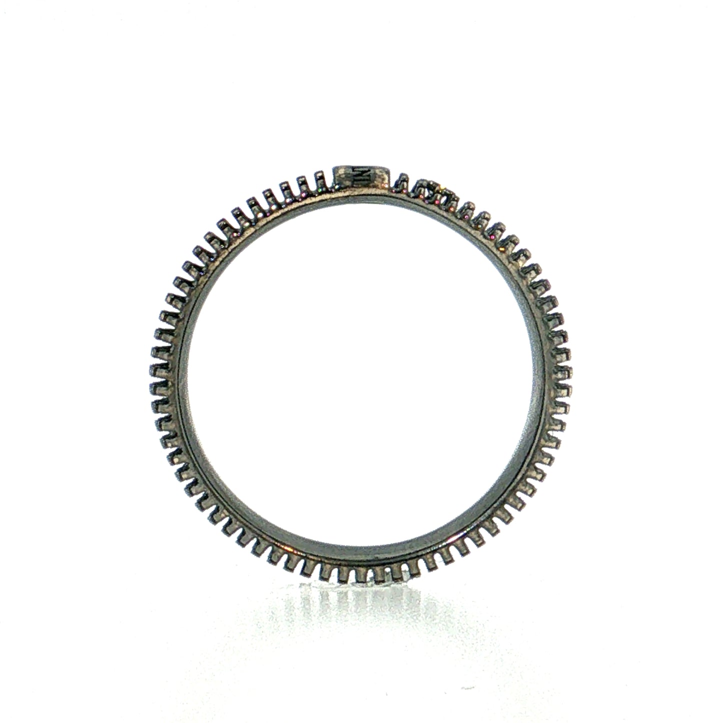 Men's Damiani Diamond Wedding Band 18k White Gold