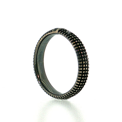 Men's Damiani Diamond Wedding Band 18k White Gold