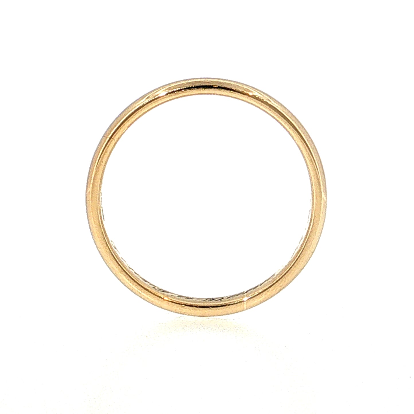 Vintage Mid-Century Men's Wedding Band 14k Yellow Gold