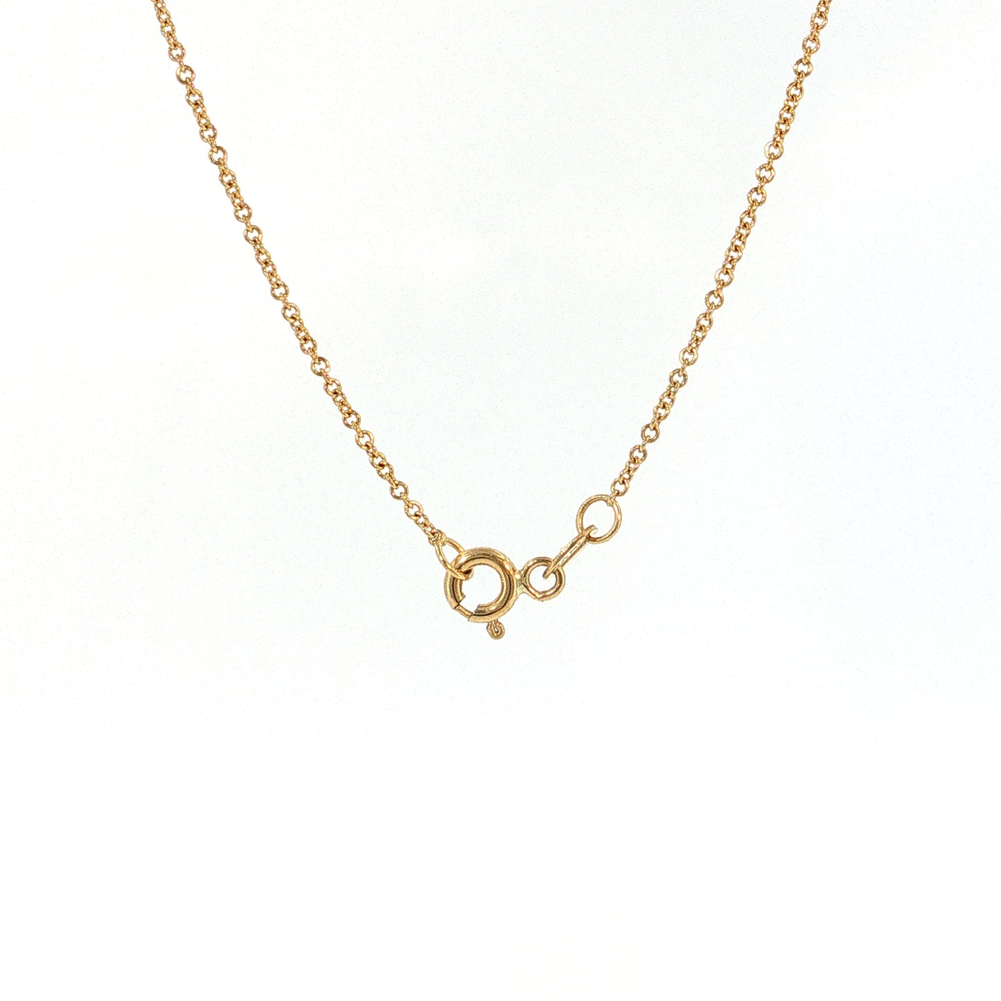 2.01 Rose Cut Diamond Heart Pendant 18k Yellow Gold