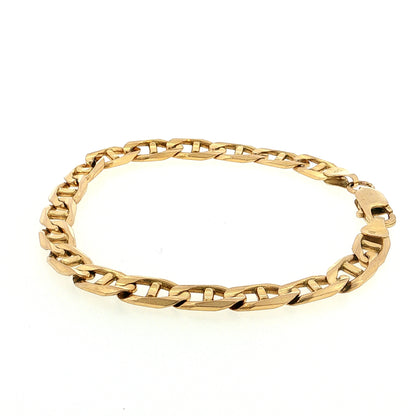 Mariner Link Chain Bracelet 14k Yellow Gold