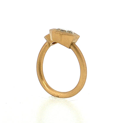 1.52 Modern Diamond Toi Et Moi Ring 18k