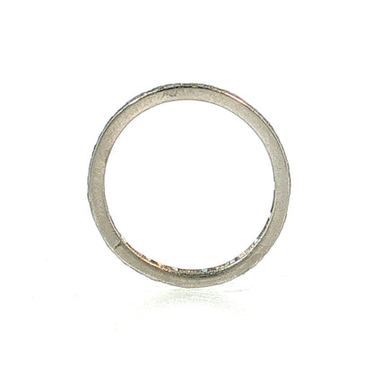 .27 Mid-Century Diamond Eternity Band Platinum