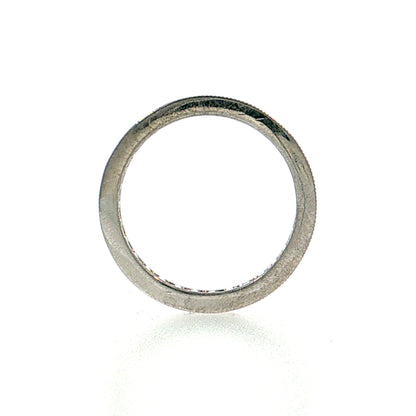 2.24 French Ruby Eternity Band Platinum