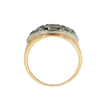 .39 Antique Art Deco Diamond Cocktail Ring 14k