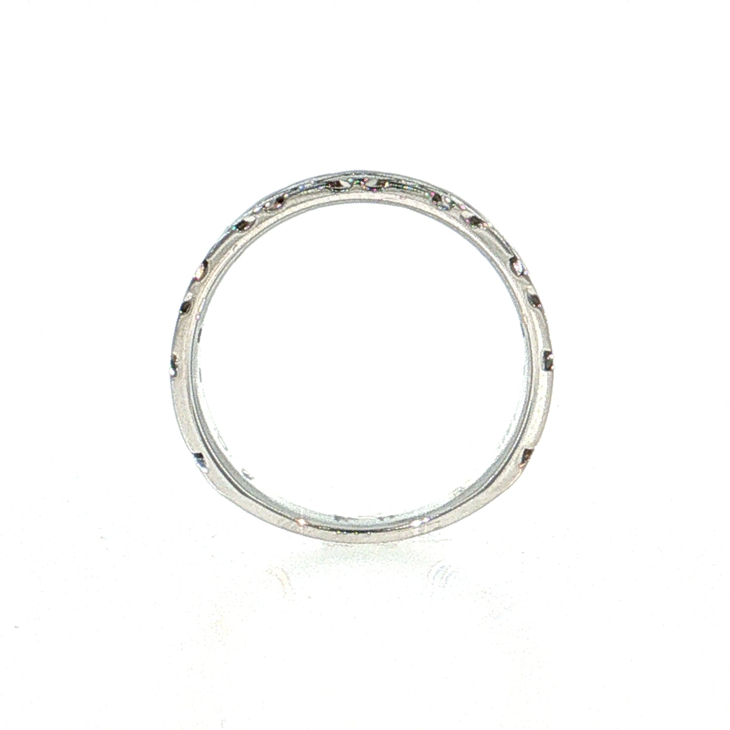 .25 Diamond Stacking Ring 14k White Gold