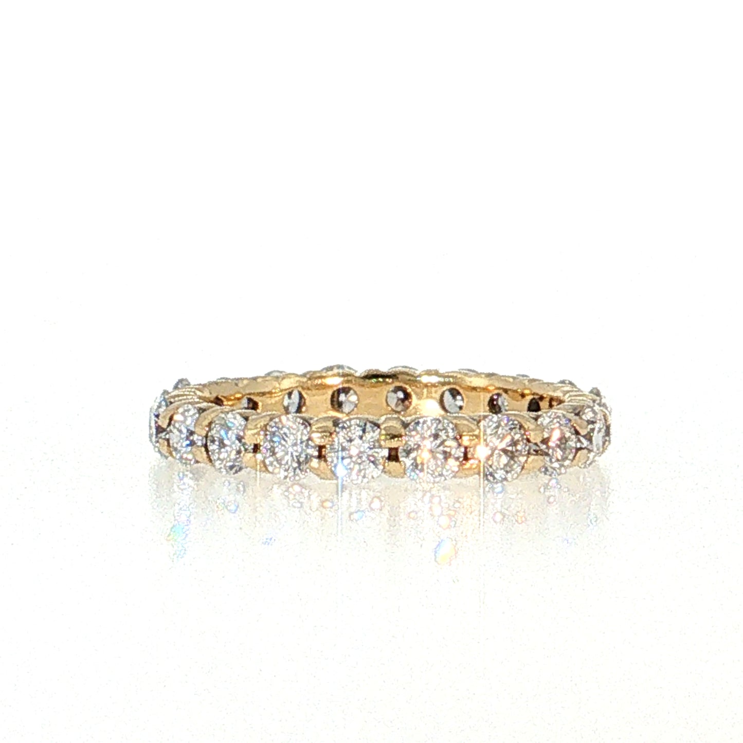 1.50 Diamond Eternity Band 14k Yellow Gold