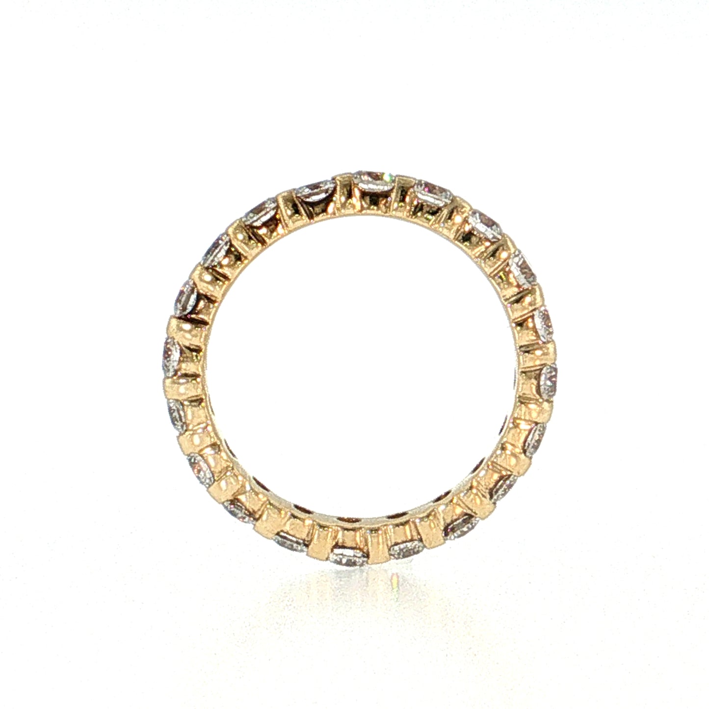 1.50 Diamond Eternity Band 14k Yellow Gold