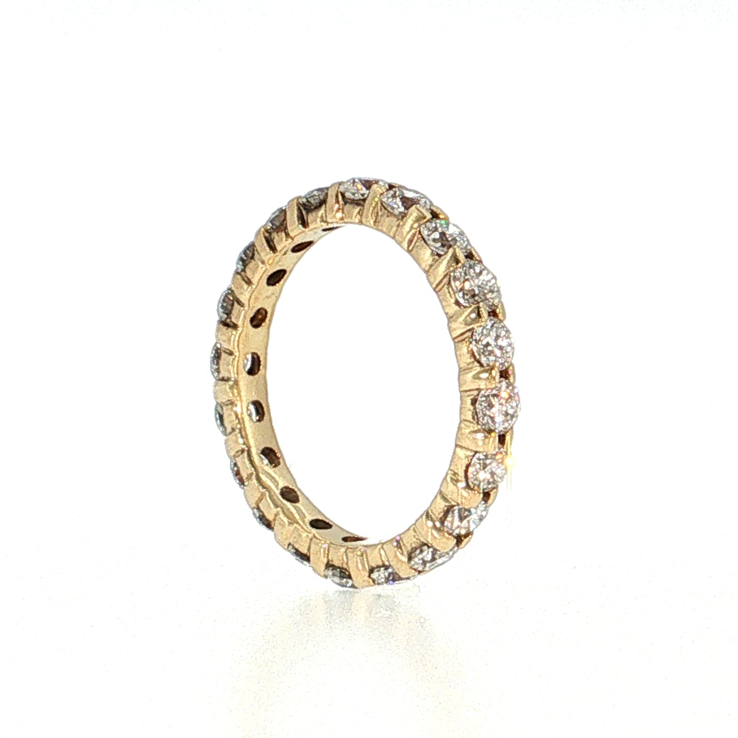 1.50 Diamond Eternity Band 14k Yellow Gold