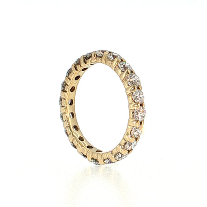 1.50 Diamond Eternity Band 14k Yellow Gold