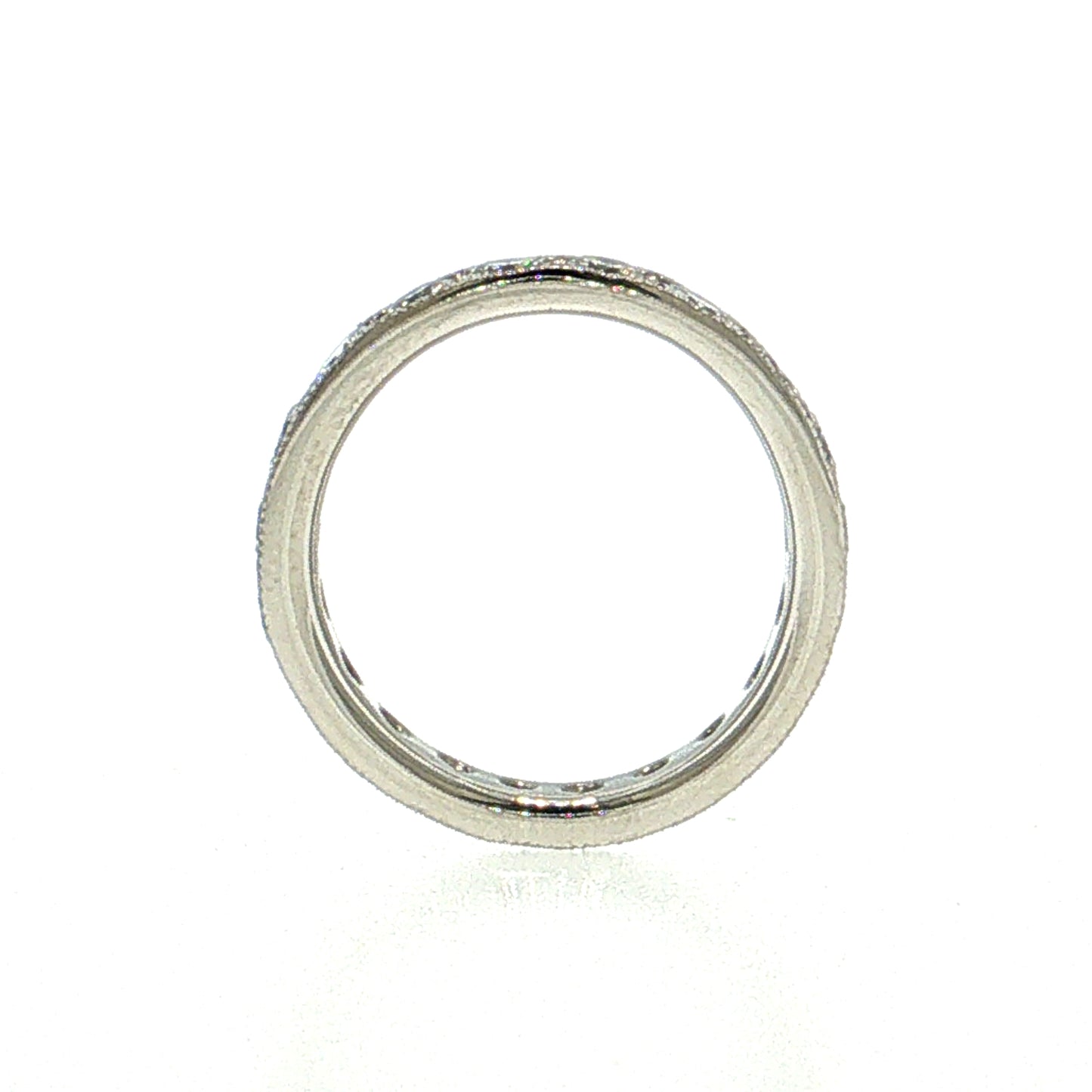 1.20 Round Brilliant Diamond Eternity Band Platinum