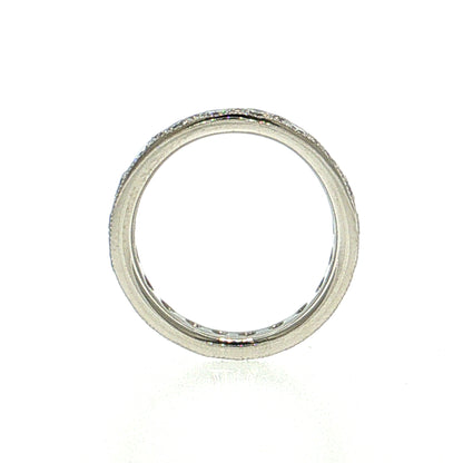 1.20 Round Brilliant Diamond Eternity Band Platinum