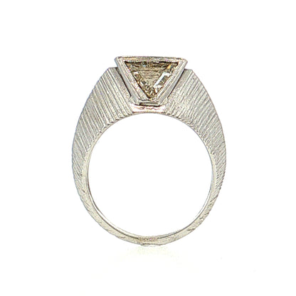 .30 Trillion Diamond Cocktail Ring 14k White Gold