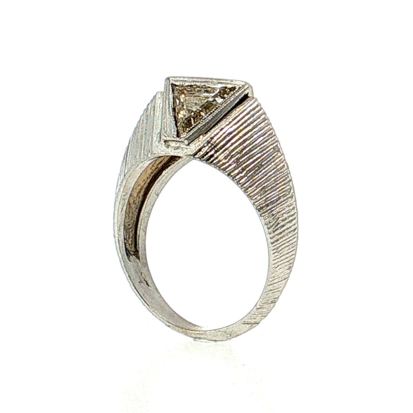 .30 Trillion Diamond Cocktail Ring 14k White Gold