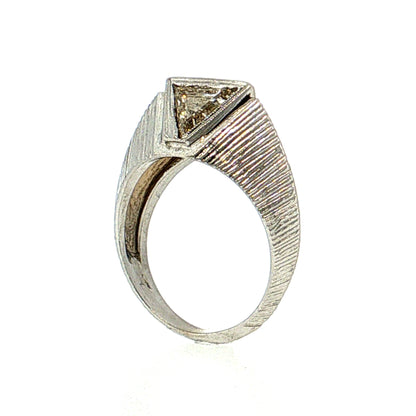 .30 Trillion Diamond Cocktail Ring 14k White Gold