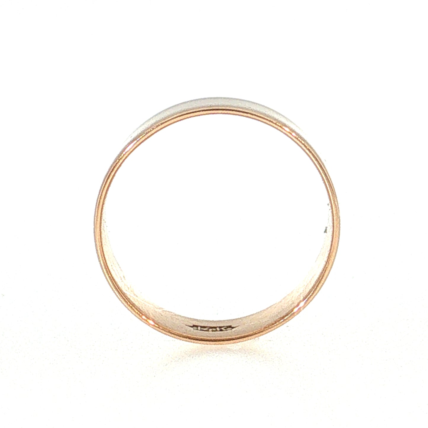 Antique Victorian Wedding Band 14k Rose Gold