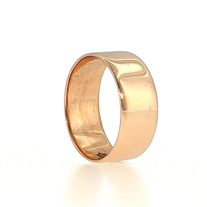 Antique Victorian Wedding Band 14k Rose Gold