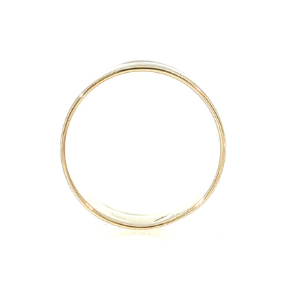 Men's 9.5mm Wedding Band 14k Yellow Gold