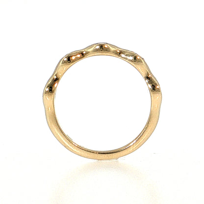 .61 Diamond Stacking Band 14k Yellow Gold