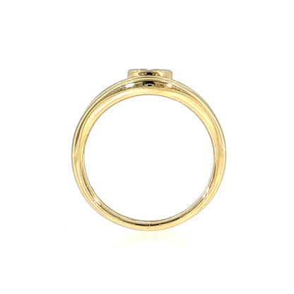 .41 Diamond Solitaire Engagement Ring 14k Yellow Gold