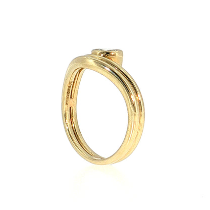 .41 Diamond Solitaire Engagement Ring 14k Yellow Gold