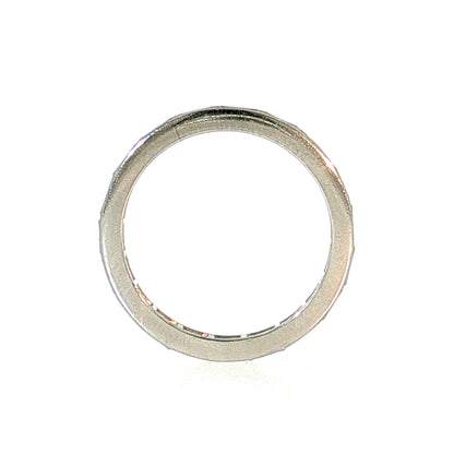 1.00 Baguette Cut Diamond Eternity Band Platinum