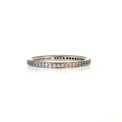 .25 Ritani Diamond Eternity Band 18k White Gold