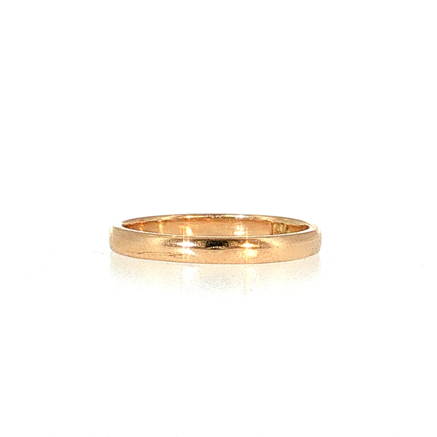 2.0mm Euro Wedding Band 14k Yellow Gold
