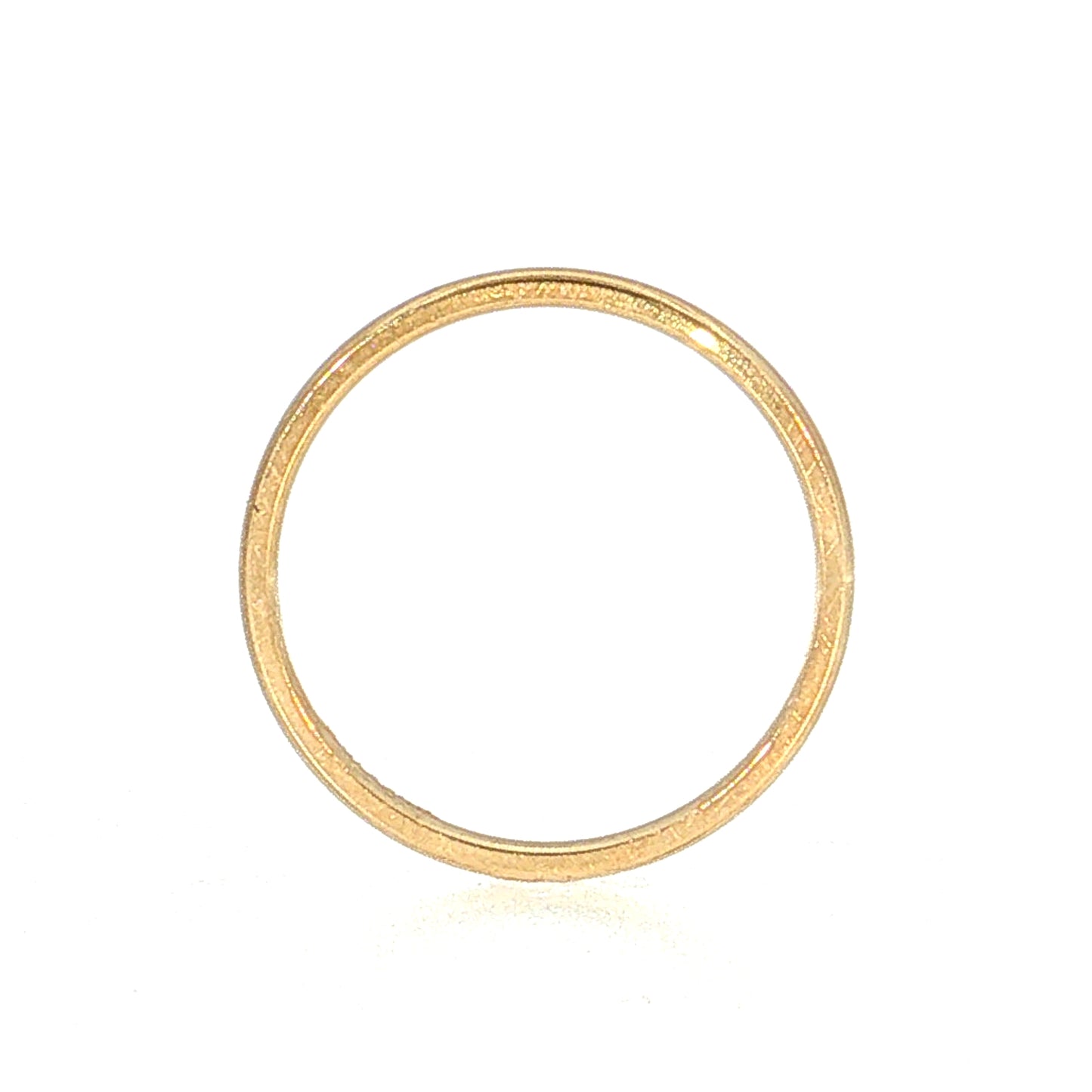 2mm Half Round Wedding Band 14k Yellow Gold