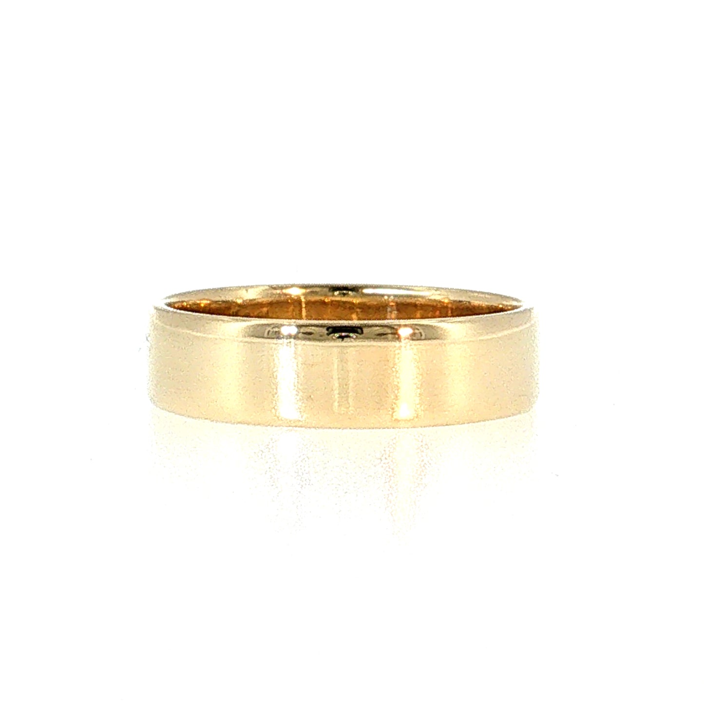 Vintage 1950's Men's Wedding Band 14k Yellow Gold