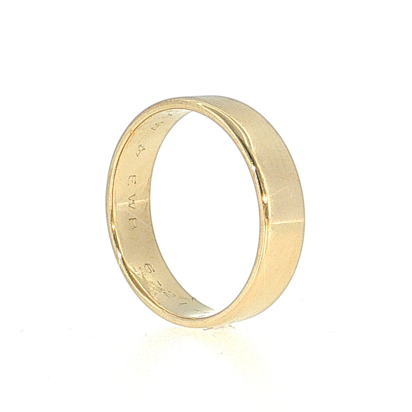 Vintage 1950's Men's Wedding Band 14k Yellow Gold