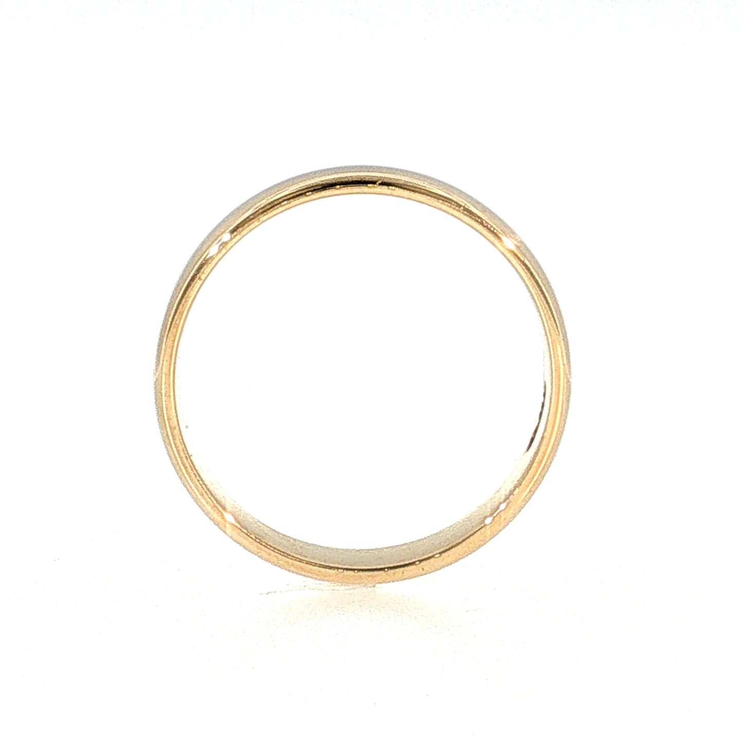 5mm Euro Men's Wedding Band 14k Yellow Gold