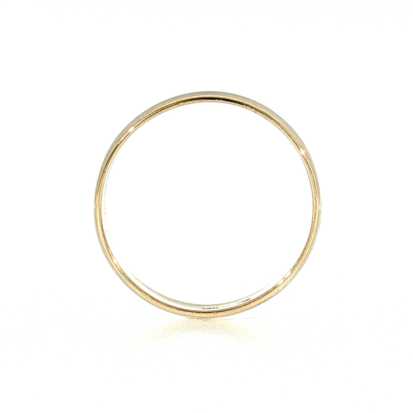 5mm Men's Euro Wedding Band 14k Yellow Gold
