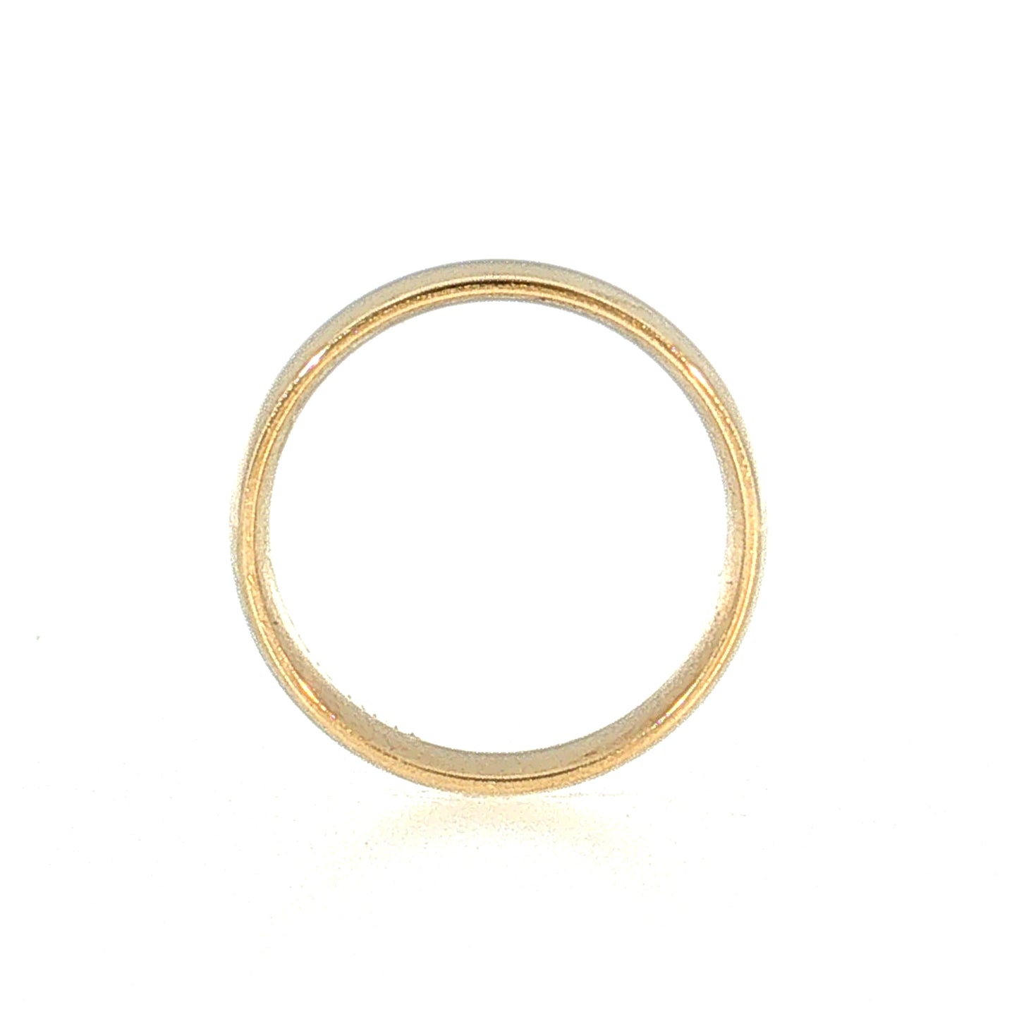 Mens Euro 6mm Wedding Band 10k Yellow Gold