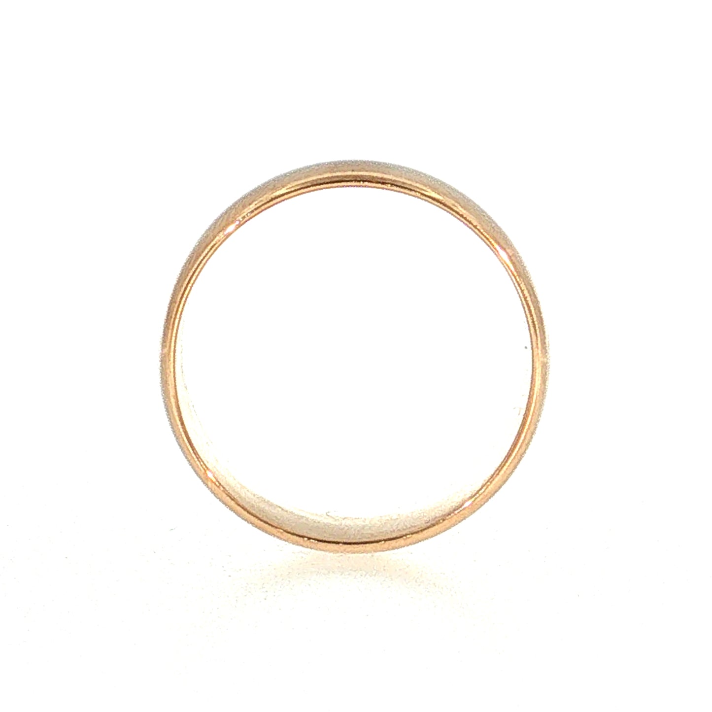 Antique Victorian Wedding Band 7mm 14k Rose Gold