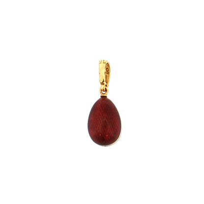 Faberge Egg Charm 18k Yellow Gold