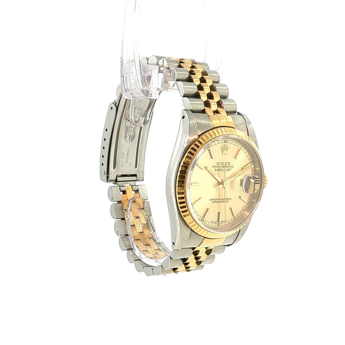 Rolex Datejust 16233 36mm Two-Tone 18k Yellow Gold